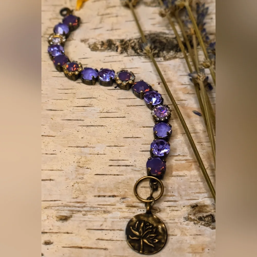 Sorrelli Inspired purple amethyst
